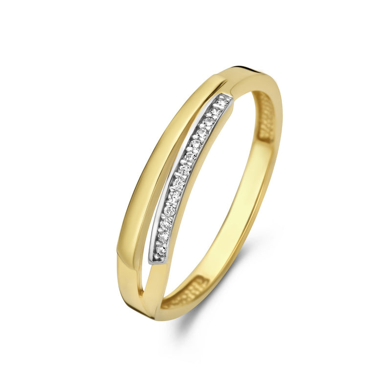 Beloro Jewels Monte Napoleone Stella 9 Karaat Ring BO330019-60-zoom-
