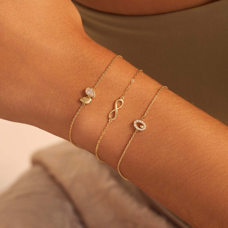 Beloro Jewels Monte Napoleone Leontina 9 karaat armband BO320011-zoom-