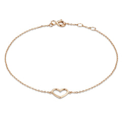 Isabel Bernard Cadeau d'Isabel 14 Carat Rosegold Necklace and Bracelet giftset IB90060