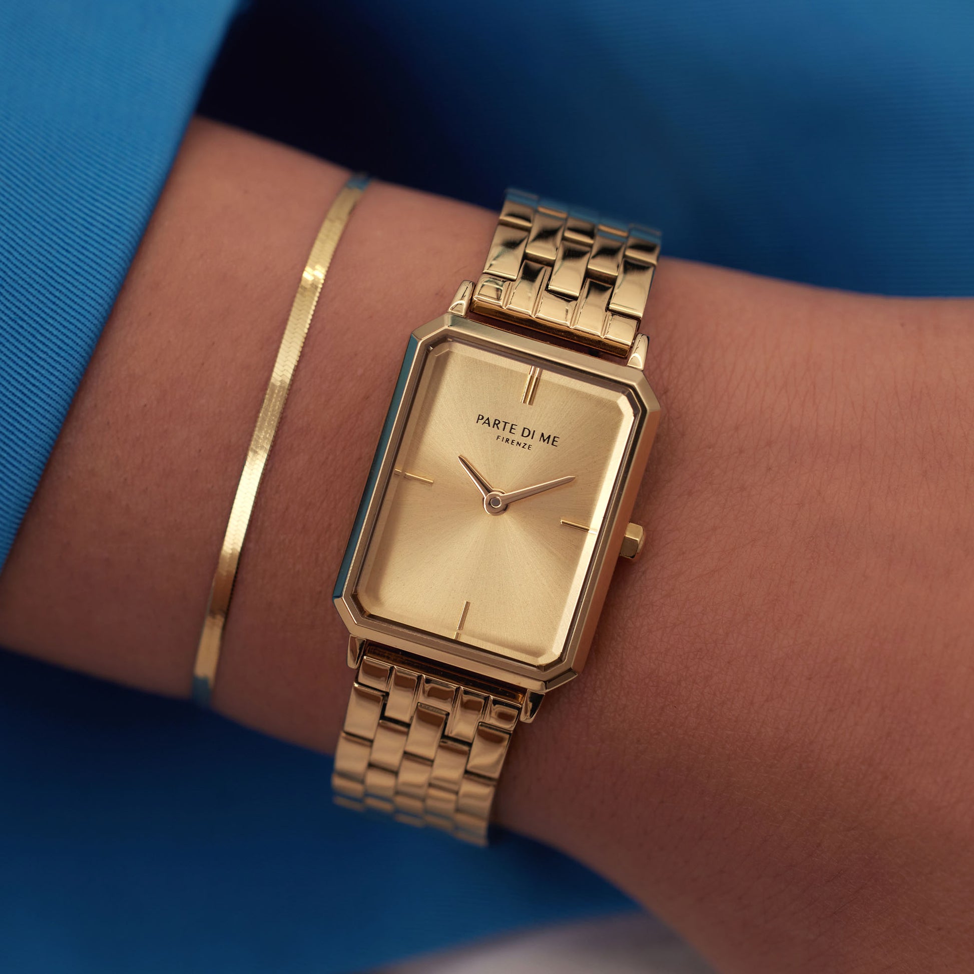 Parte Di Me Orologio Rechthoekig Women'sWatch Gold-coloured PDM09000