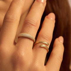 Beloro Jewels Della Spiga Rosella 9 karat gold ring BO330041-54