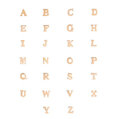 Isabel Bernard La Concorde Chloé 14 Carat Rosegold Initial Necklace IB340062-A