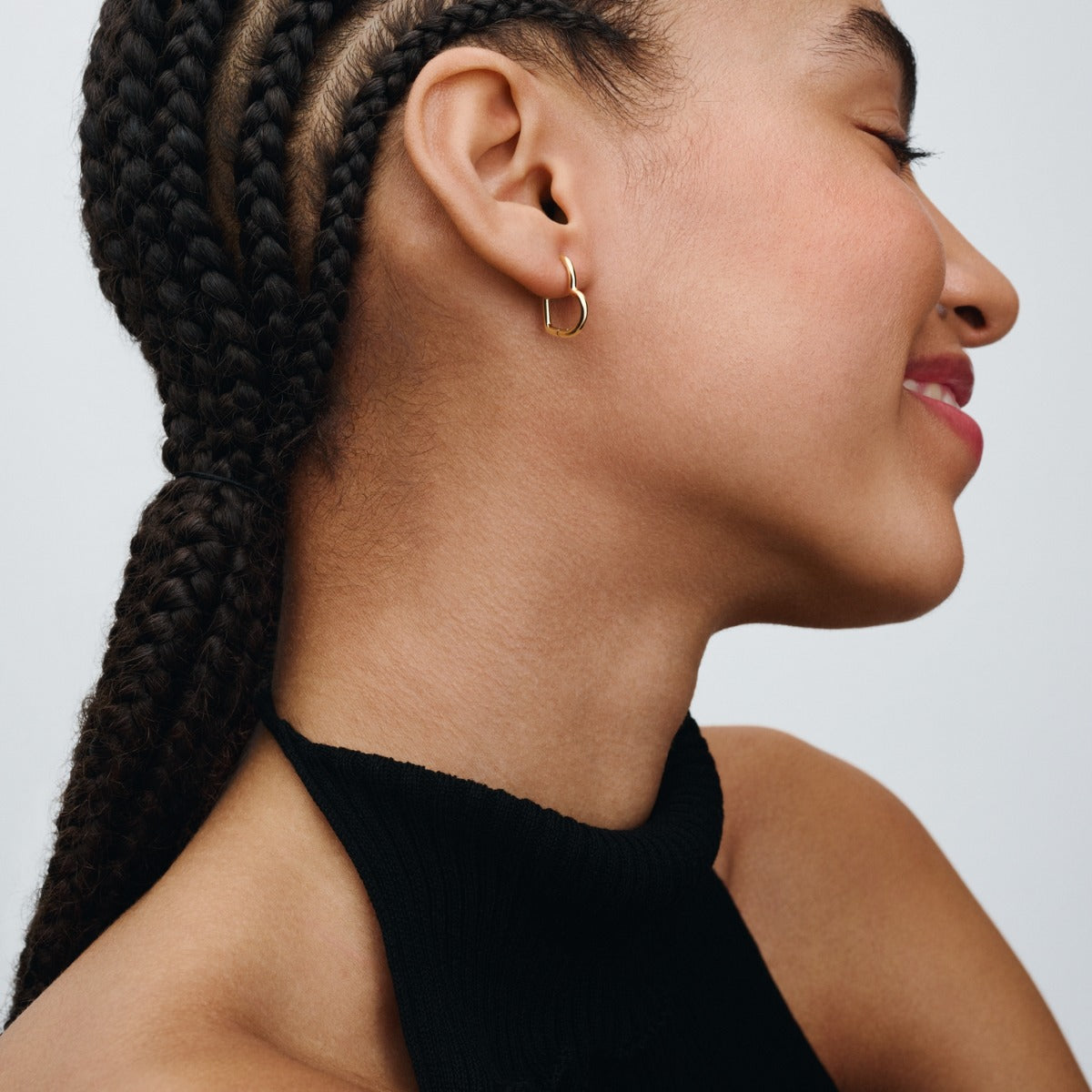 Pandora Moments 14 Karat Gold Plated Earrings 268307C00