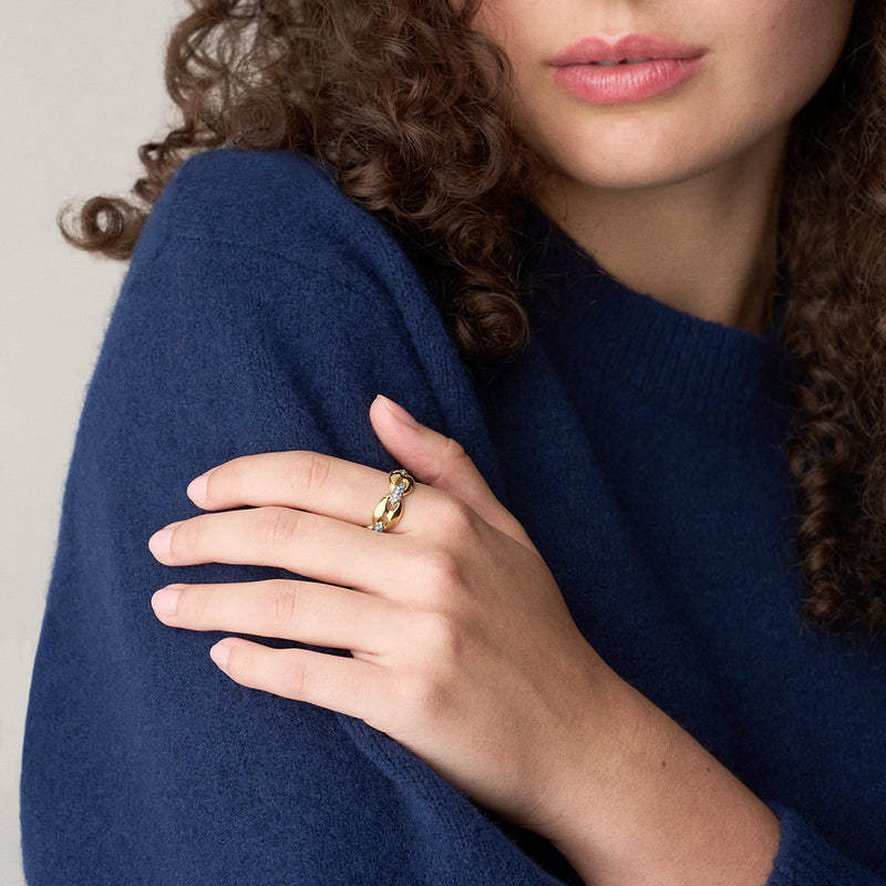 Fossil Heritage Stainless Steel Ring JF049319987-zoom-