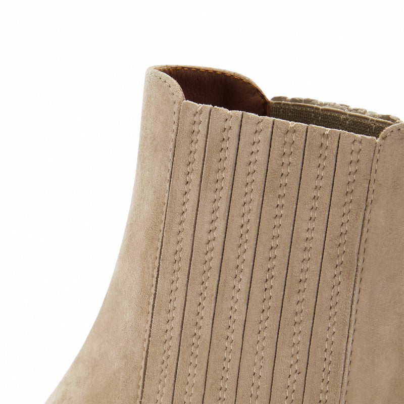 Isabel Bernard Vendôme Chey Beige Suède Chelsea Boots IB53000SS-174-37-zoom-