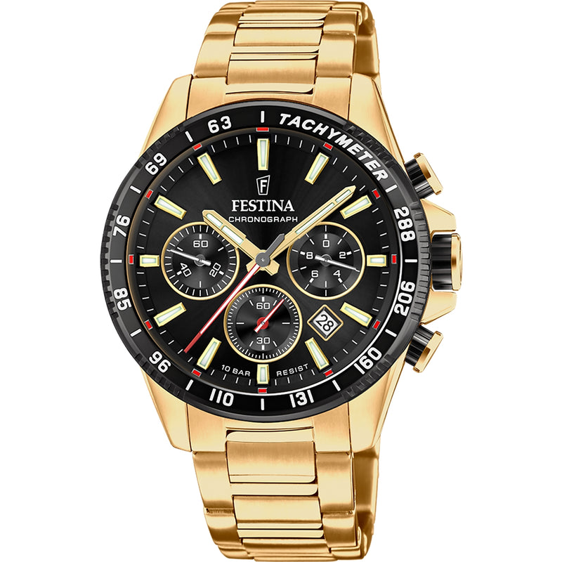 Festina Timeless Chronograph Heren Horloge F20634/5-zoom-