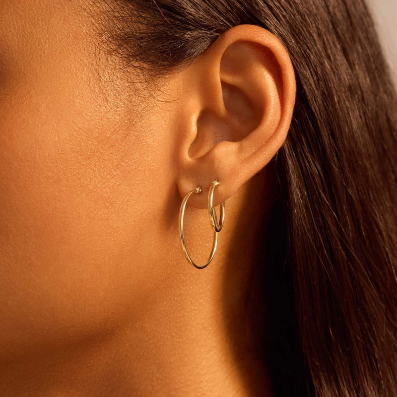 Beloro Jewels La Rinascente Inis 9 Karaat Oorbellen BO360079-zoom-