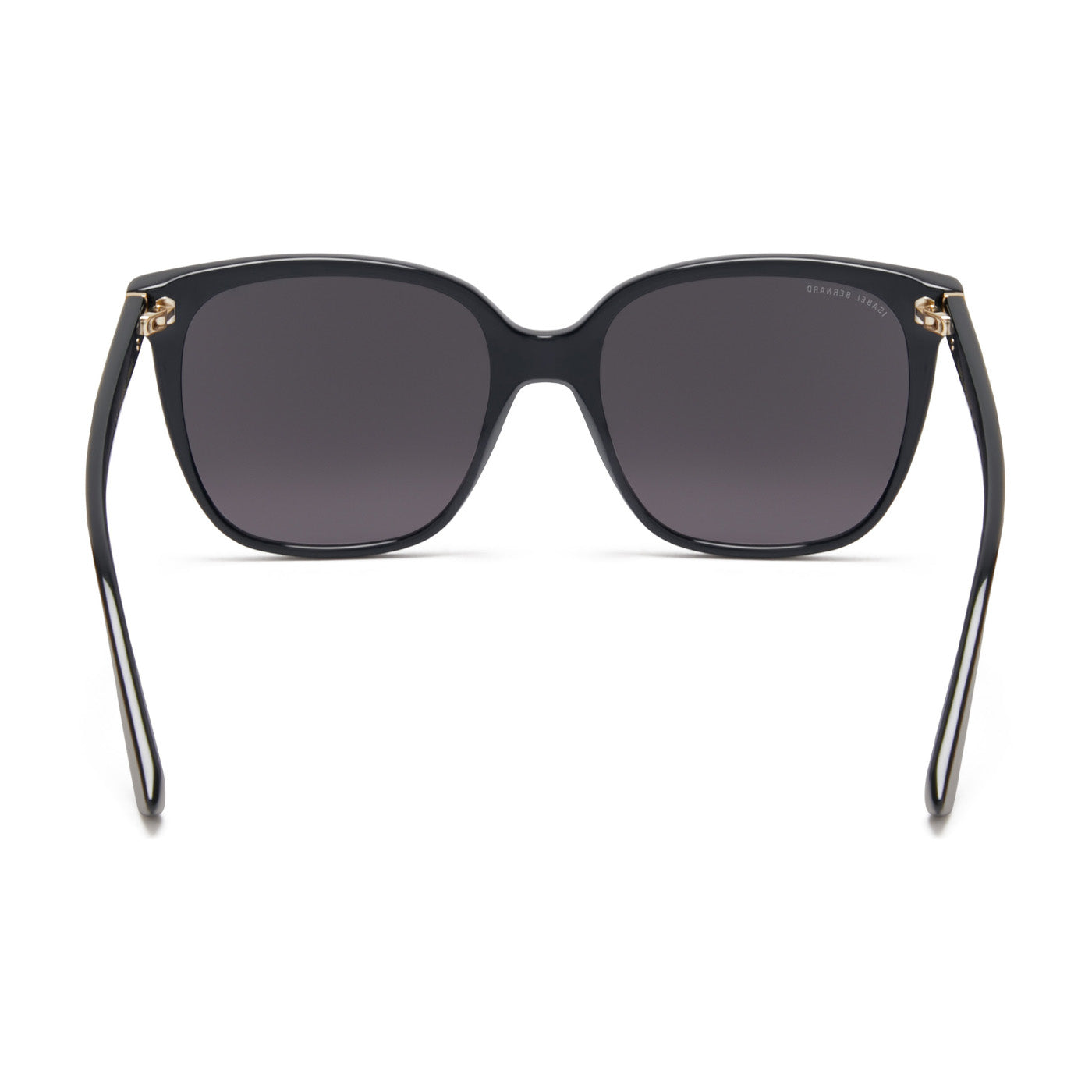 Isabel Bernard La Villette Raison Black Vierkante Sunglasses IB400007-01-01