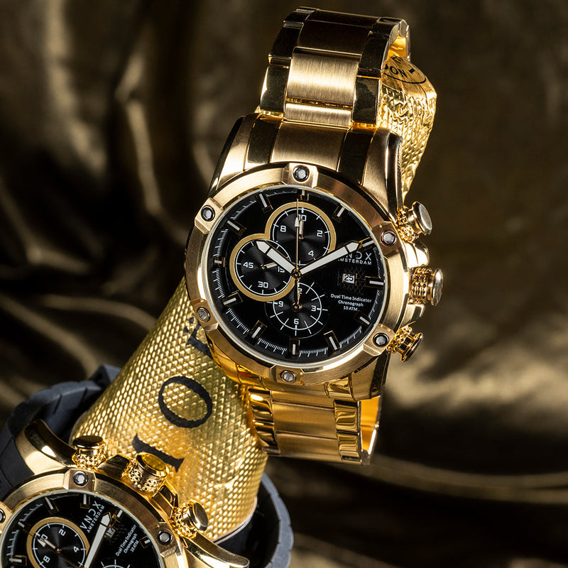 VNDX Young Rebel Big Boy Staal Heren Horloge 2003-MD33047-01-zoom-