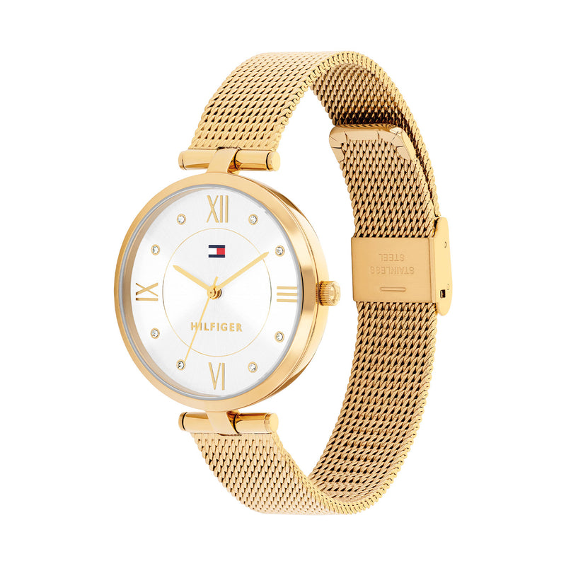 Tommy Hilfiger Gouden Dameshorloge TH1782805-zoom-
