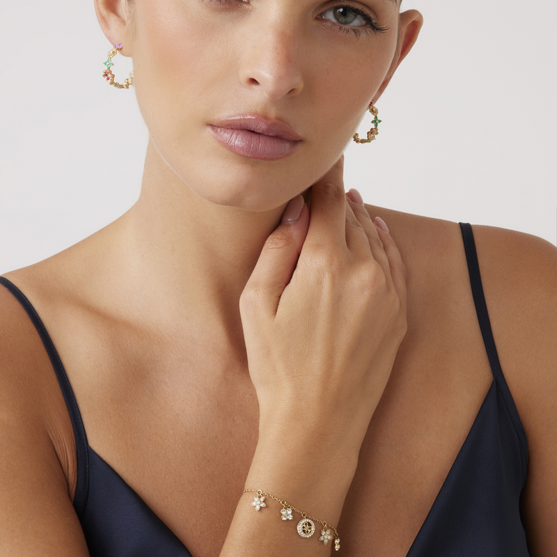 Guess Secret Garden Gold-coloured Bracelet JUBB06033JWYGL-zoom-