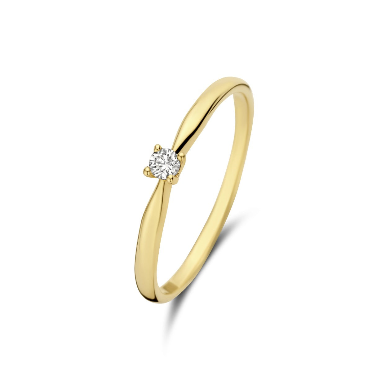 Isabel Bernard De la Paix Céline 14 Carat Gold Ring | diamond 0.05 ct | IBD330001-48