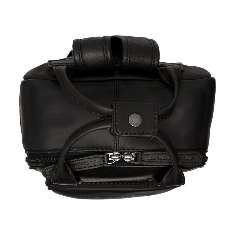 The Chesterfield Brand Bellary Zwarte Leren Rugzak C58.018200-zoom-