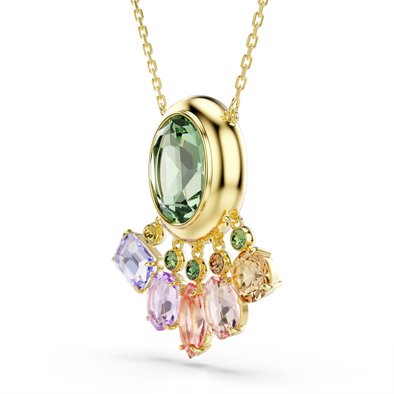 Swarovski Gema Gold Plated Necklace 5741587-zoom-