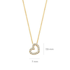 Blush 14 karat gold Necklace 3072YZI