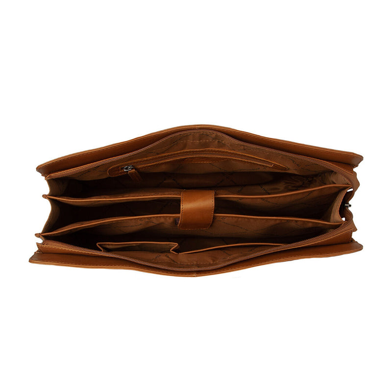 The Chesterfield Brand Fidenza Cognac Leather Laptop Bag C38.020631-zoom-