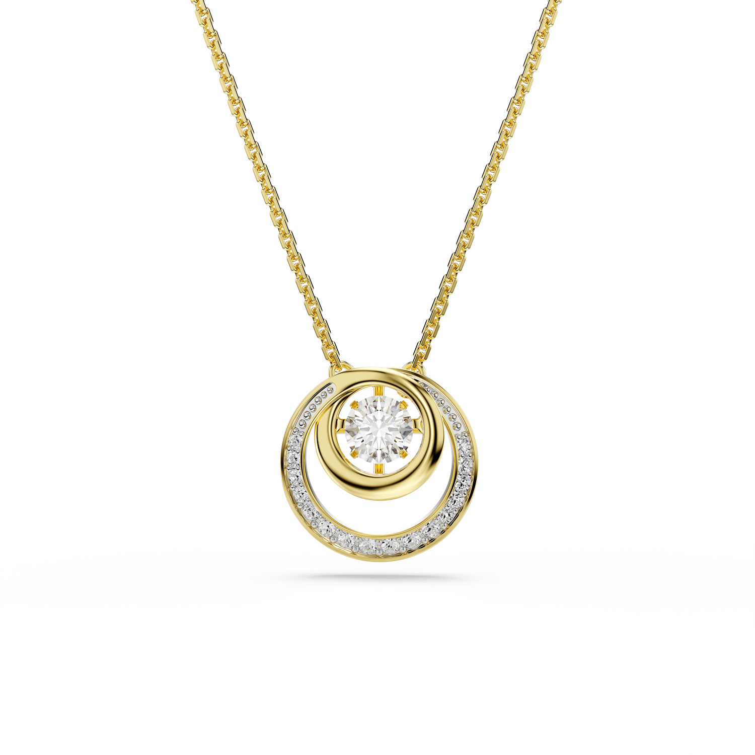 Swarovski Hyperbola Gold Plated Necklace 5738248