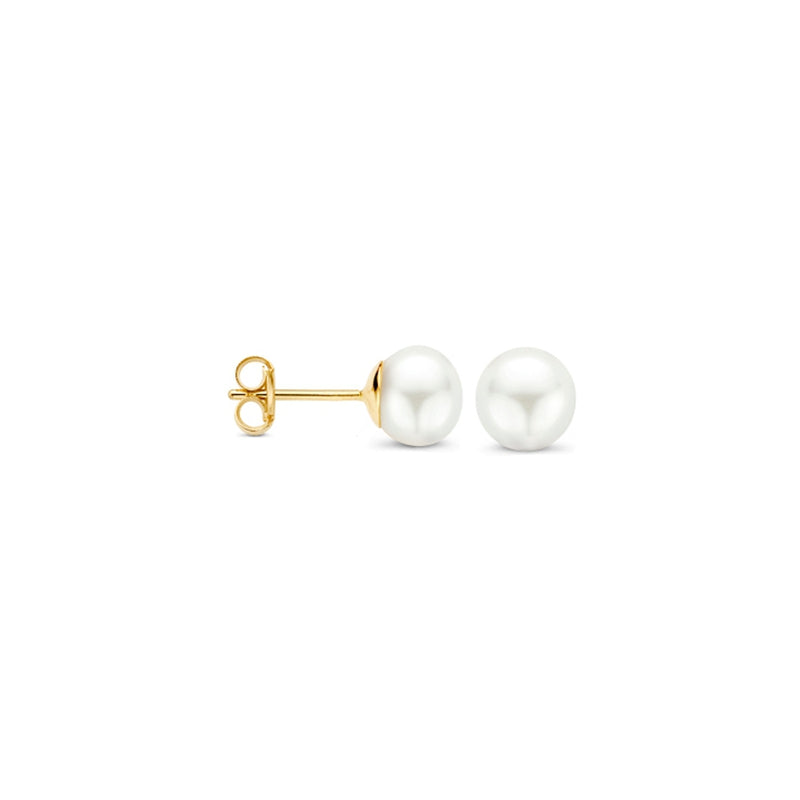 Blush 14 Carat Golden Earrings 7136YPW-zoom-