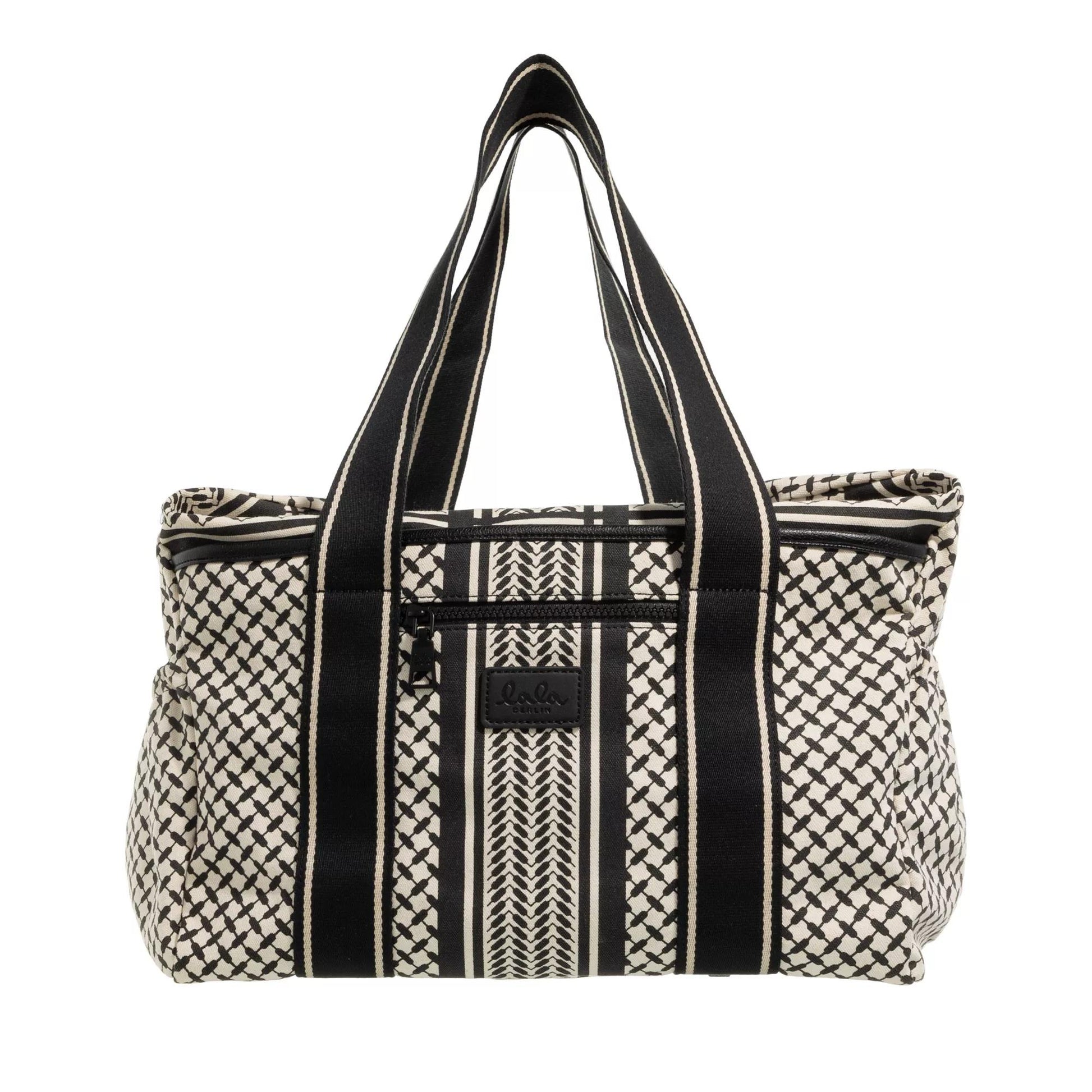 Lala Berlin Big Multi-coloured Baumwolle Travel bag 2001-A0336453