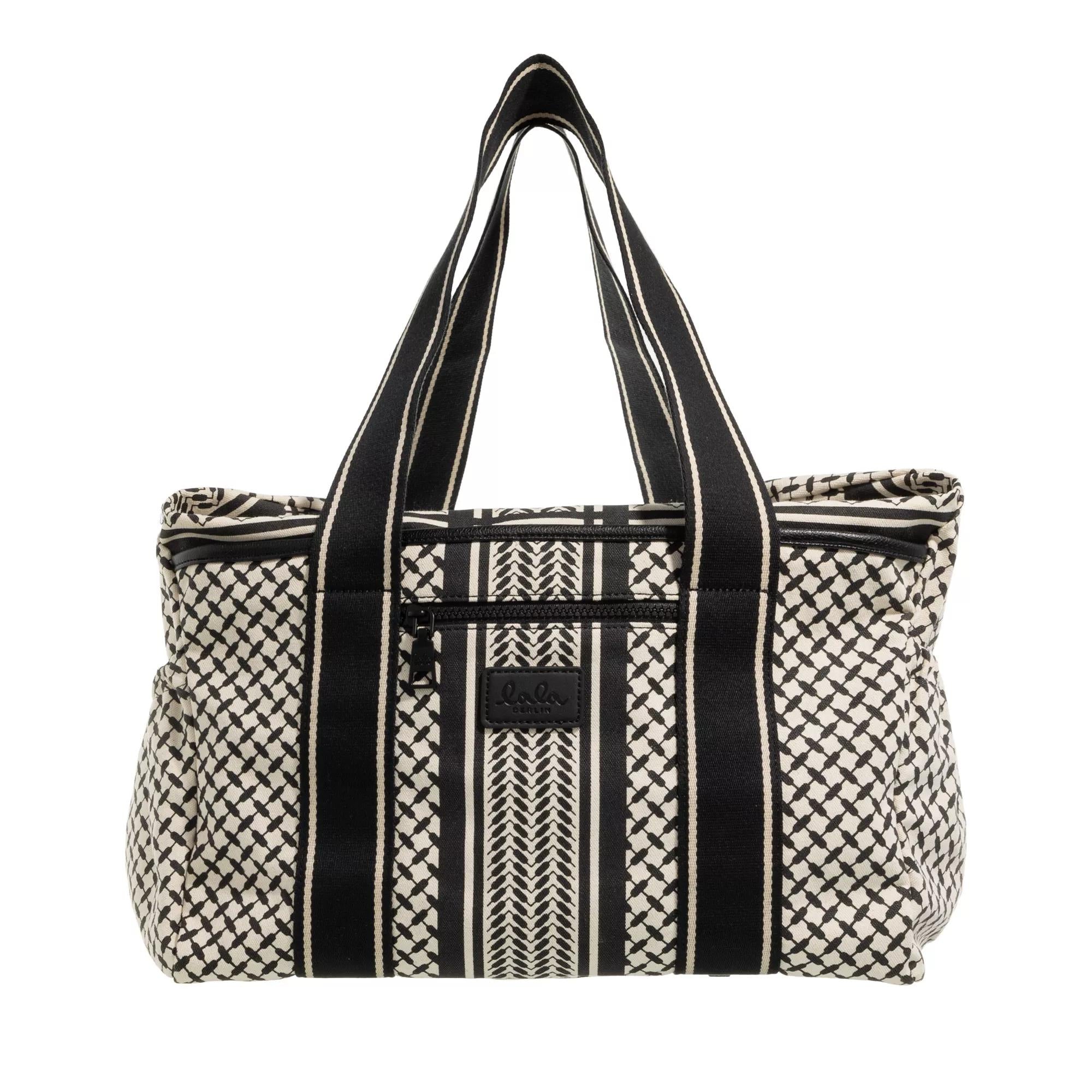 Lala Berlin Big Multi-coloured Baumwolle Travel bag 2001-A0336453