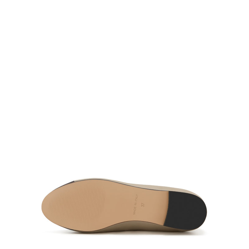 Isabel Bernard Vendôme Ynes Taupe Kalfsleren Ballerinas IB51011-078-36-zoom-