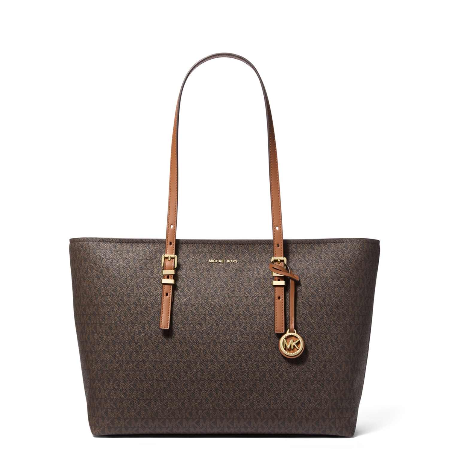 Michael Kors Quinn Brown Tote Bag 30T5GQNT9B-252