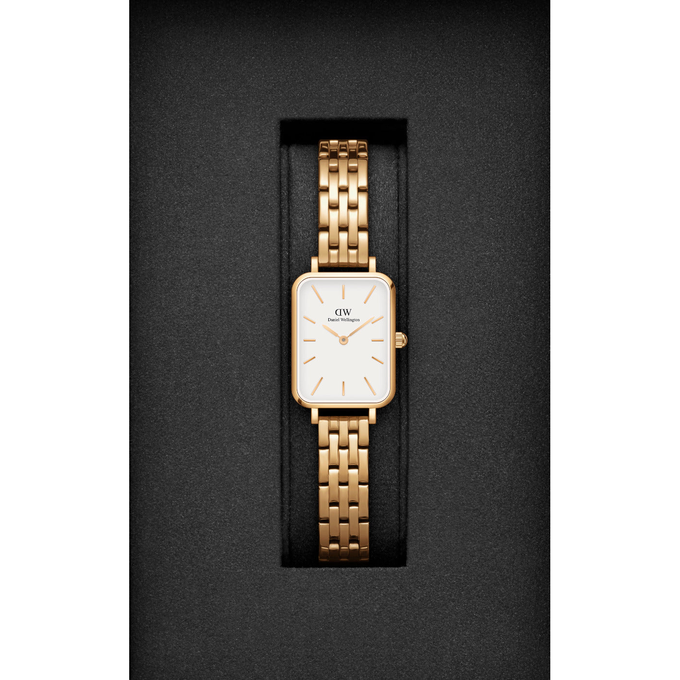 Daniel Wellington Quadro Link Gold Watch DW00100622