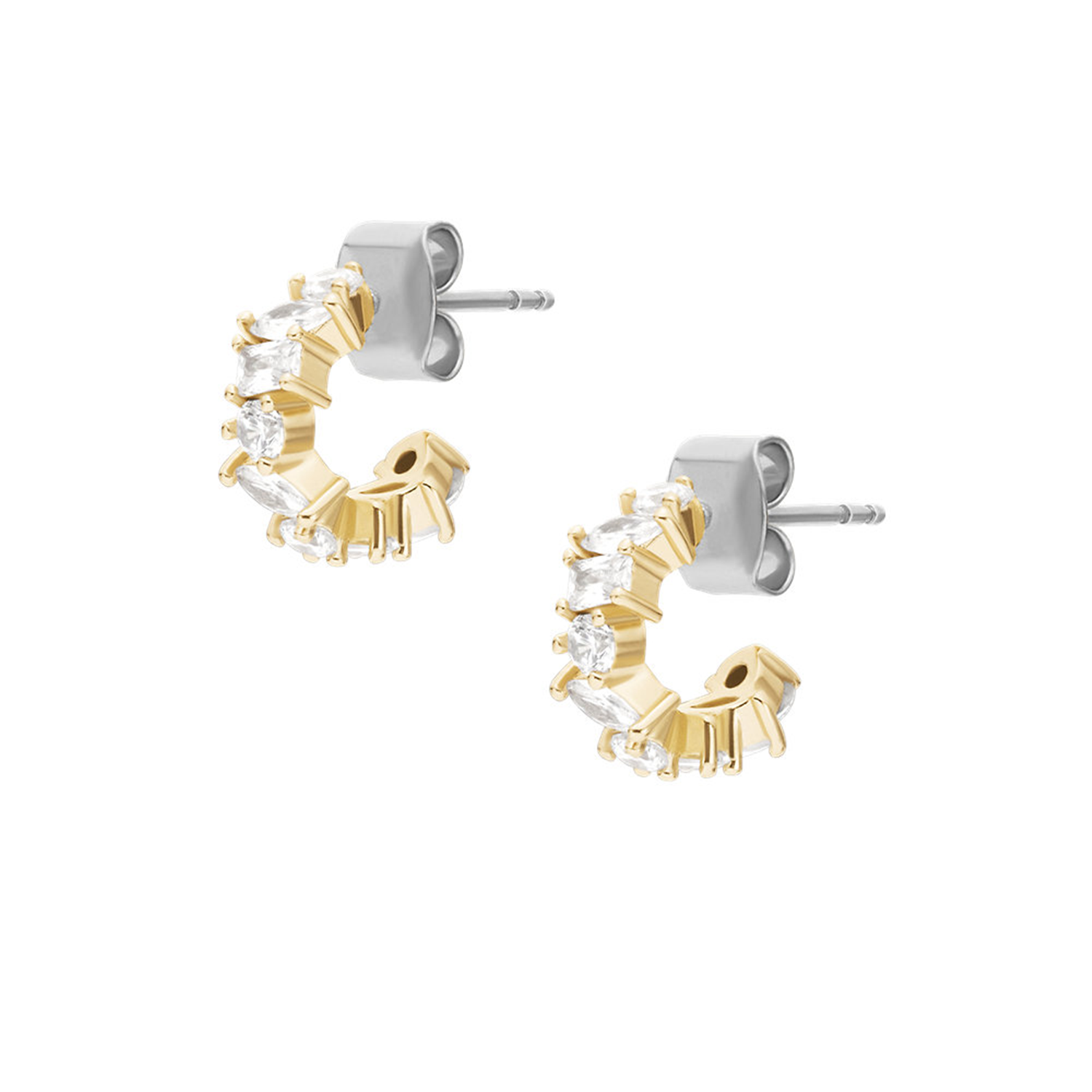 Fossil Ellis Brass Women's Earrings JA7297710