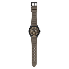 Armani Exchange Sync Round Brown Dial Watch AX4293