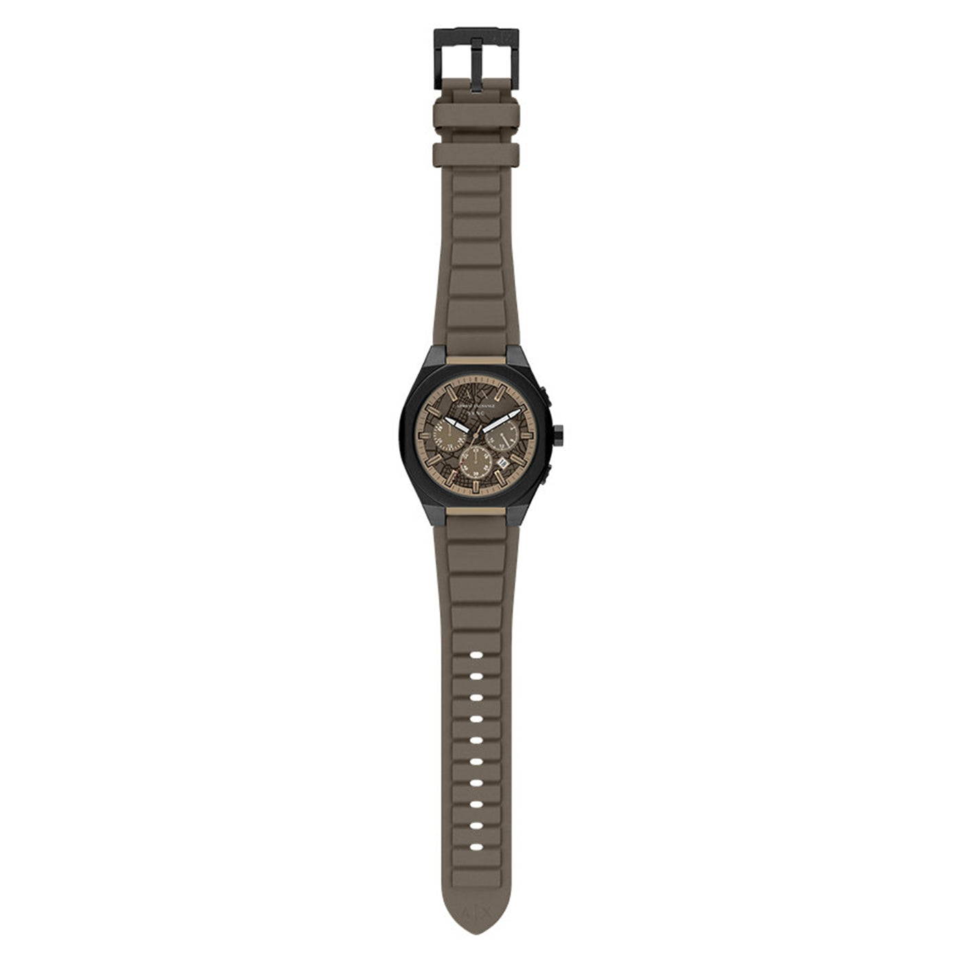 Armani Exchange Sync Round Brown Dial Watch AX4293