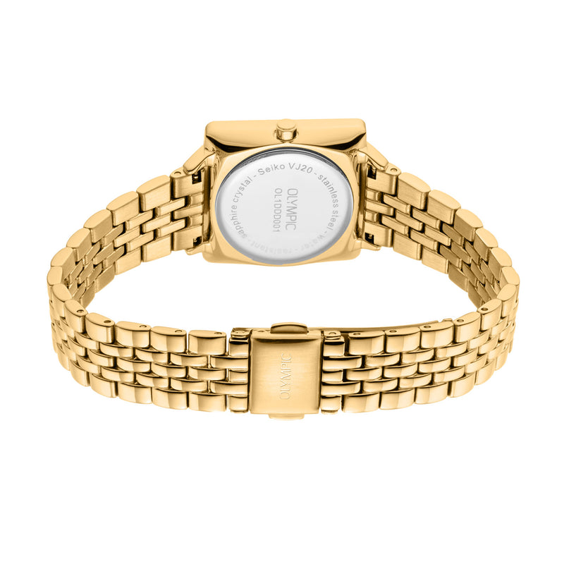 Olympic Goud en Crème Dameshorloge OL1DDD001-zoom-