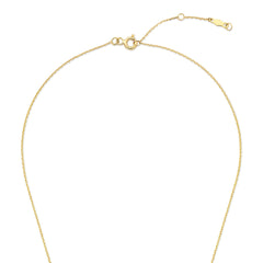 Isabel Bernard De la Paix Eloise 14 karat gold necklace with diamond 0.1 carat IBD350025