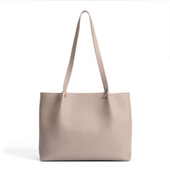 Isabel Bernard Honoré Nata Taupe Leather Shopper of Calfskin Leather IB25086-078