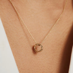 Isabel Bernard Rivoli Méline 14 Carat Golden Necklace IB340150