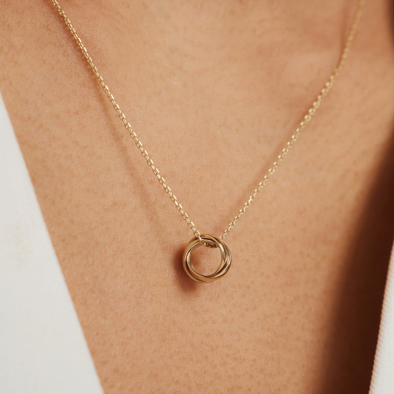 Isabel Bernard Rivoli Méline 14 Karaat Gouden Collier IB340150-zoom-