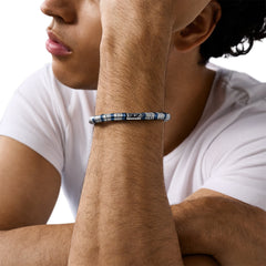 Diesel D Logo Silver Coloured Bracelet DX1572931