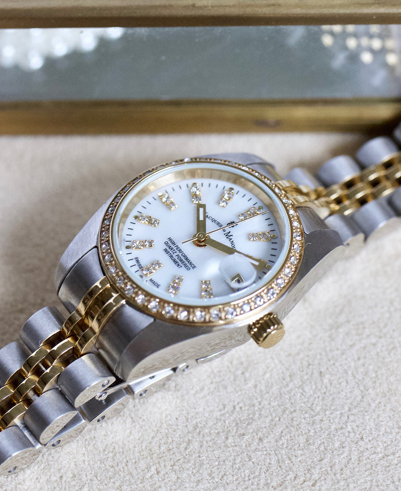 Jacques Du Manoir Inspiration White MOP Women's Watch NROP.08-zoom-