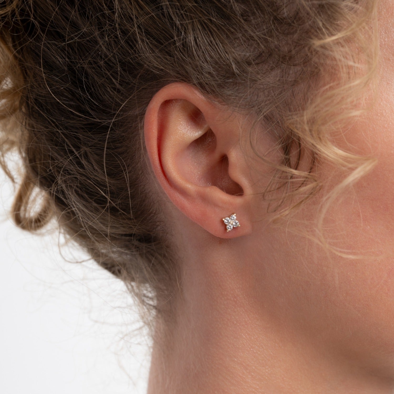 Isabel Bernard Le Marais Audrey 14 Karat Gold Earrings IB360290