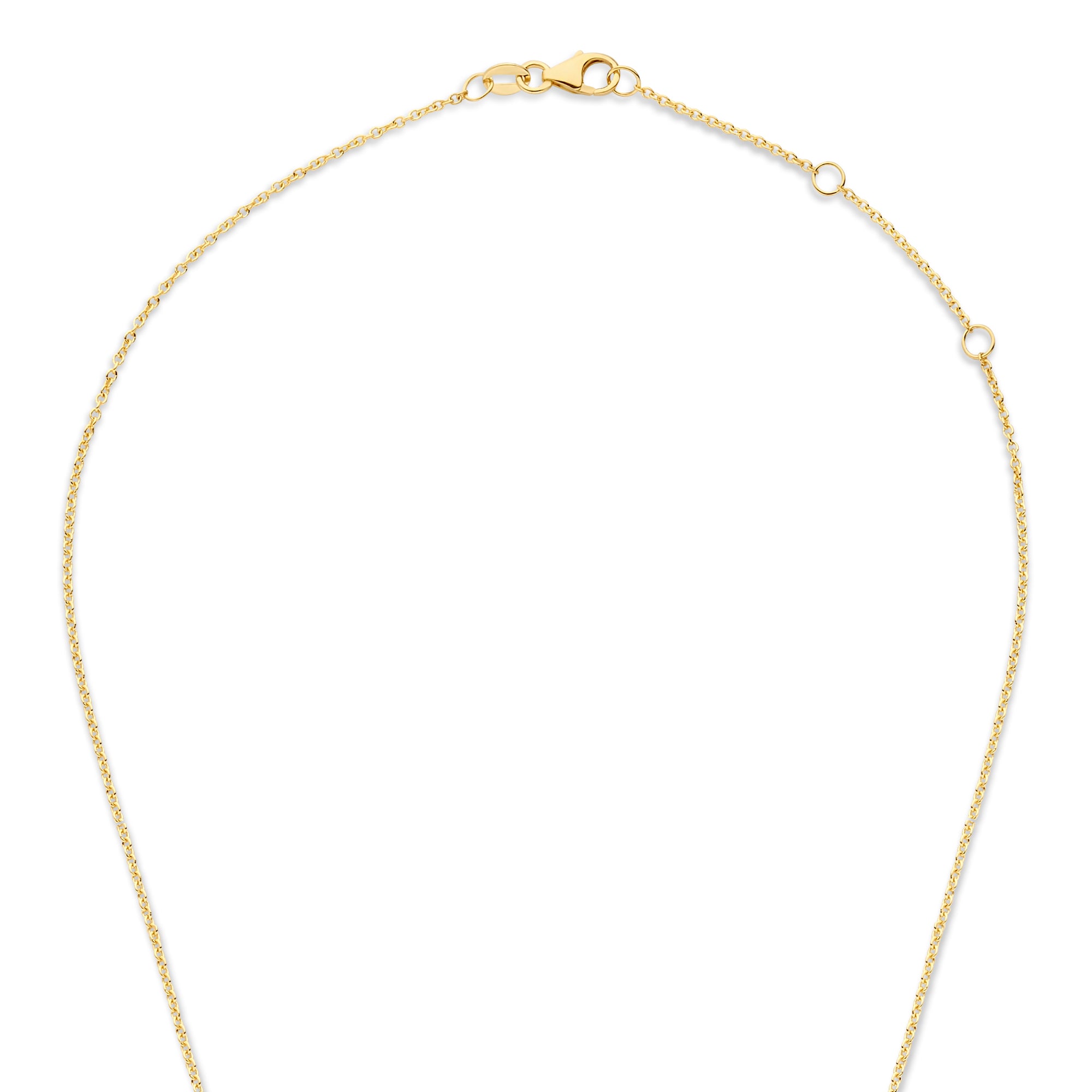 Isabel Bernard 14 Carat Golden Le Marais Zoé Necklace IB340131 (Length: 40.00-44.00 cm)