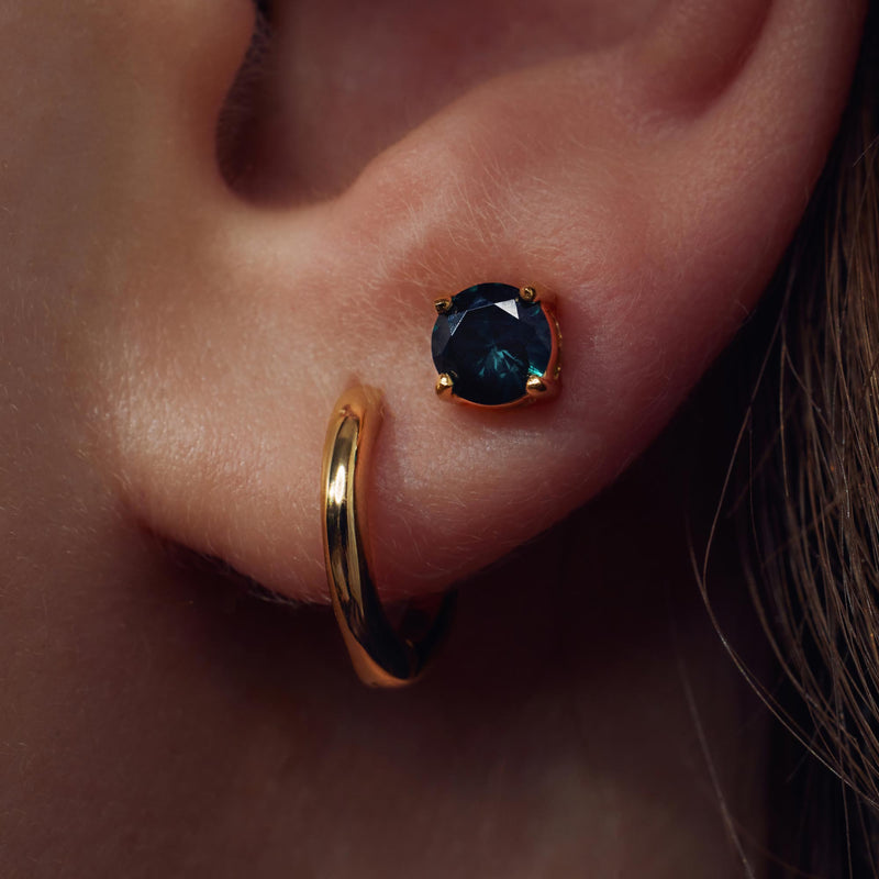 Parte Di Me Santa Maria della Base 925 sterling zilveren gold plated oorringen PDM36060-zoom-