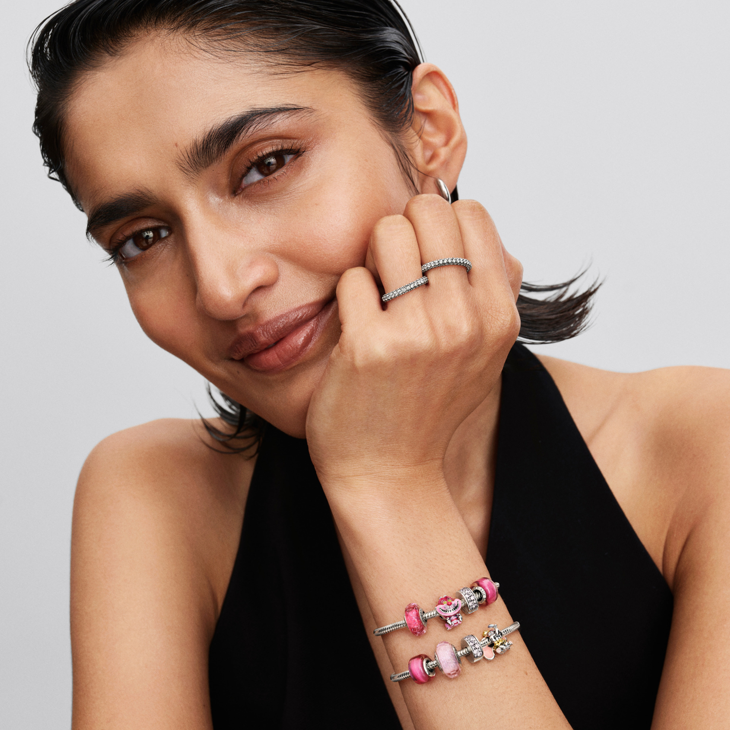 Pandora Collabs 925 Sterling Silver Disney Cheshire Cat Charm 794025C01