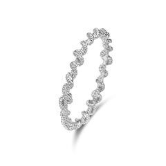 Violet Hamden Sisterhood Twisted Lunar 925 Sterling Silver Ring VH33005-50 (size: 50)