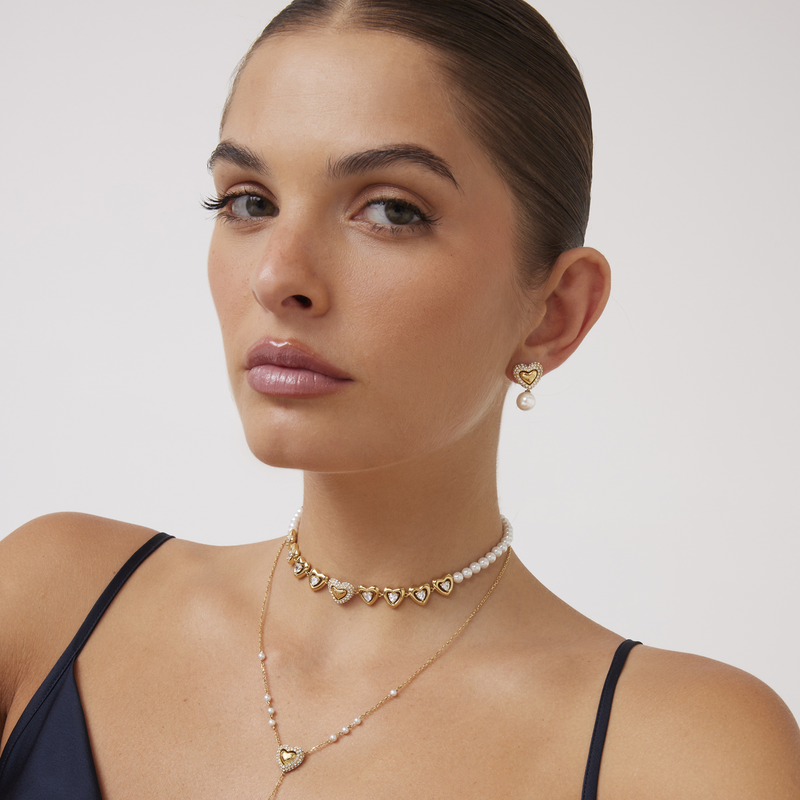 Guess Beloved Gold-coloured Earrings JUBE06006JWYGT-U-zoom-