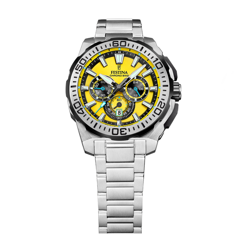 Festina Chrono Bike Yellow Men's Watch F20724/4-zoom-