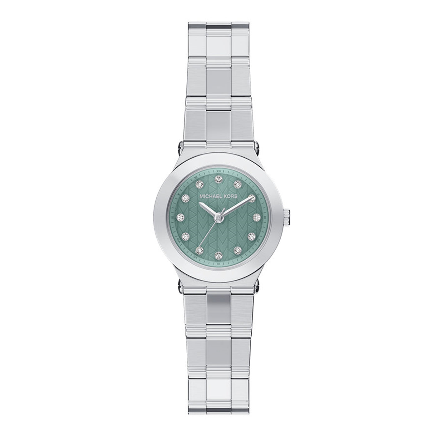 Michael Kors Billie Round Green Dial Watch MK7569