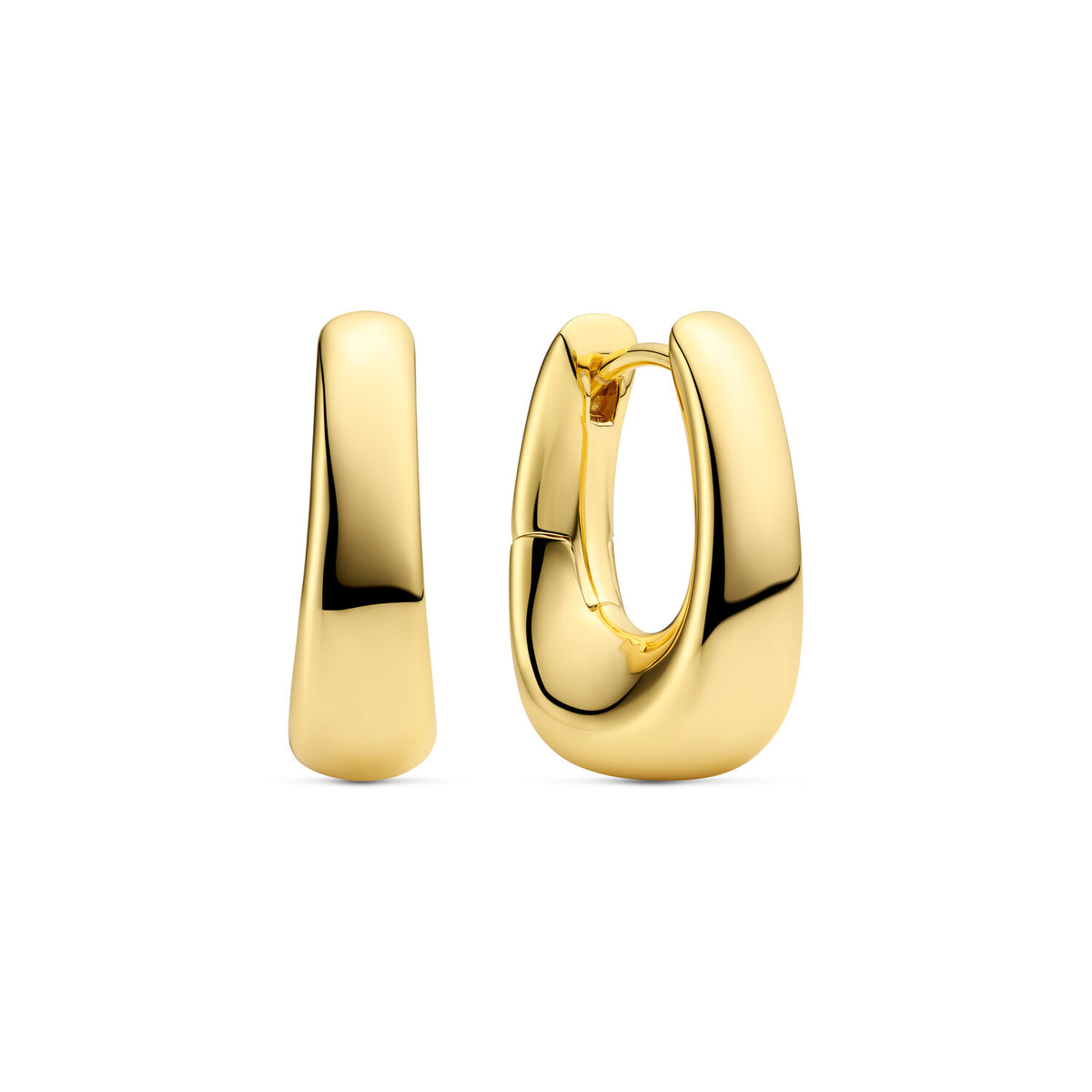 Sif Jakobs Gold Plated Borsa Pianura Piccolo Earrings SJ-E2620-YG