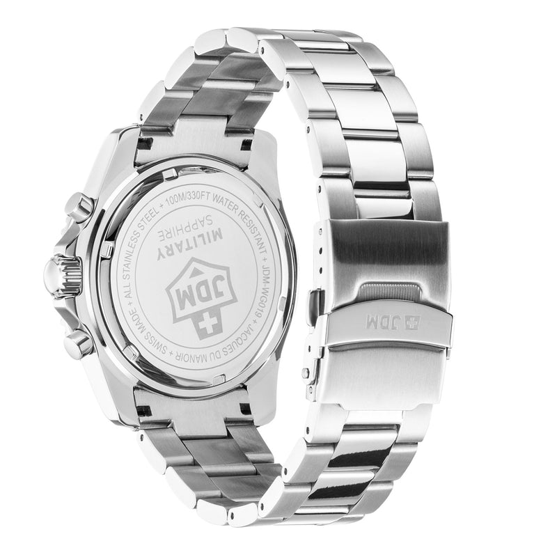 JDM Military Sierra Chrono Groen Herenhorloge JDM-WG019-04-zoom-