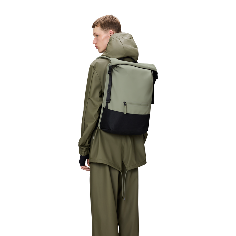 Rains Trail Green Rolltop Rugzak R14320-108-zoom-
