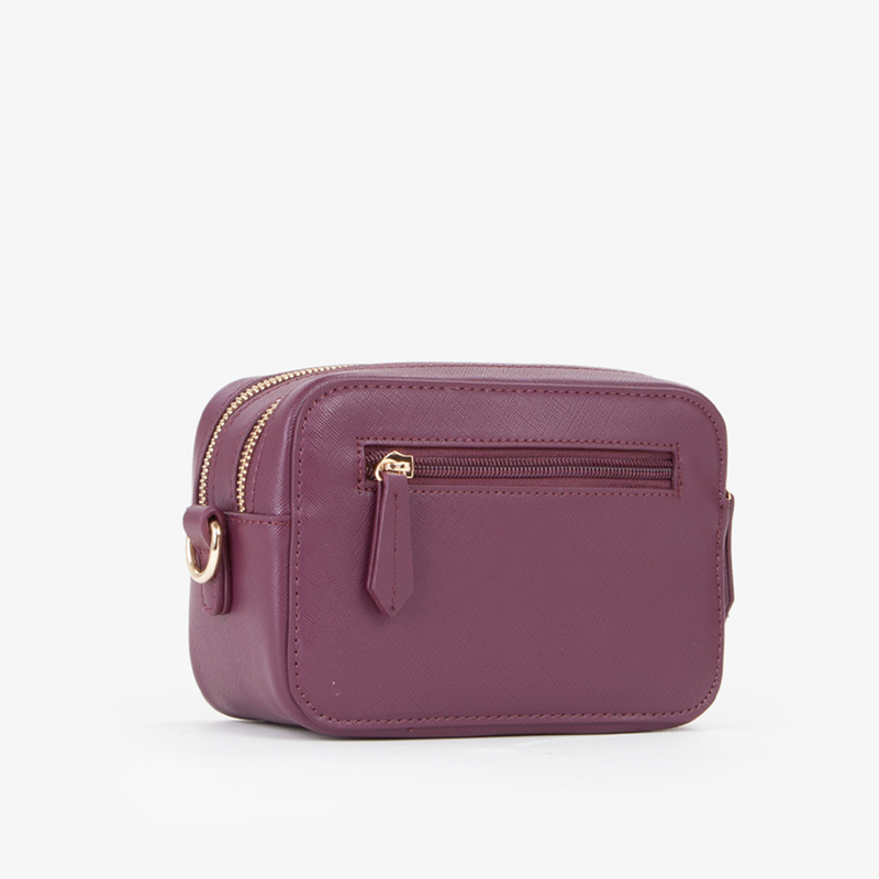 Valentino Bags Zero Re Bordeaux Crossbody Bag VBS7B306PRUGNA-zoom-