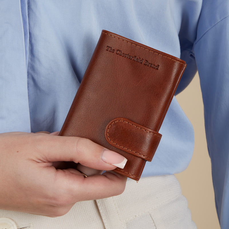 The Chesterfield Brand Mannheim Cognac Leren Pasjeshouder C08.045831-zoom-